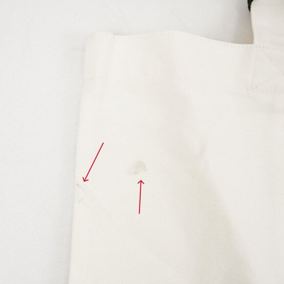 CARHARTT WORK IN PROGRESS Canvas Graphic "Harttbreaker" Large White Tote NWD - Picture 4 of 9